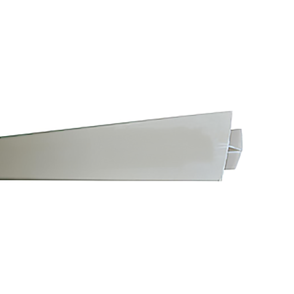 PROFIL H BLANC POUR VOLIGE PVC 4M