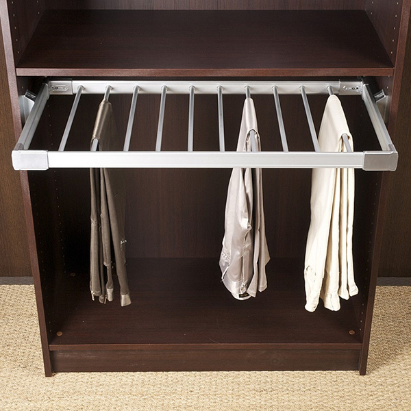 KIT PORTE JUPES /PORTE PANTALONS POUR DRESSING