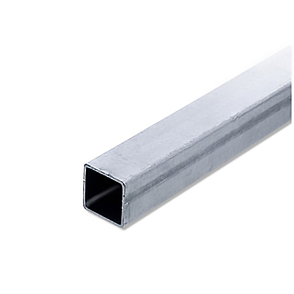 TUBE CARRE GALVANISE 40X40X1,50MM – 5,80M / 10,27KG - BARRE-SDRG
