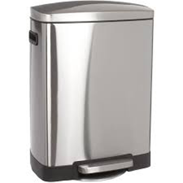 POUBELLE METAL 50L PEGASUS INOX