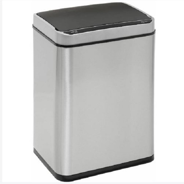 POUBELLE METAL 23L SENSOR INOX