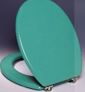 ABATTANT UNIVERSAL EN RESINE, CHARNIERES METALLIQUES, COULEUR CALYPSO VERT