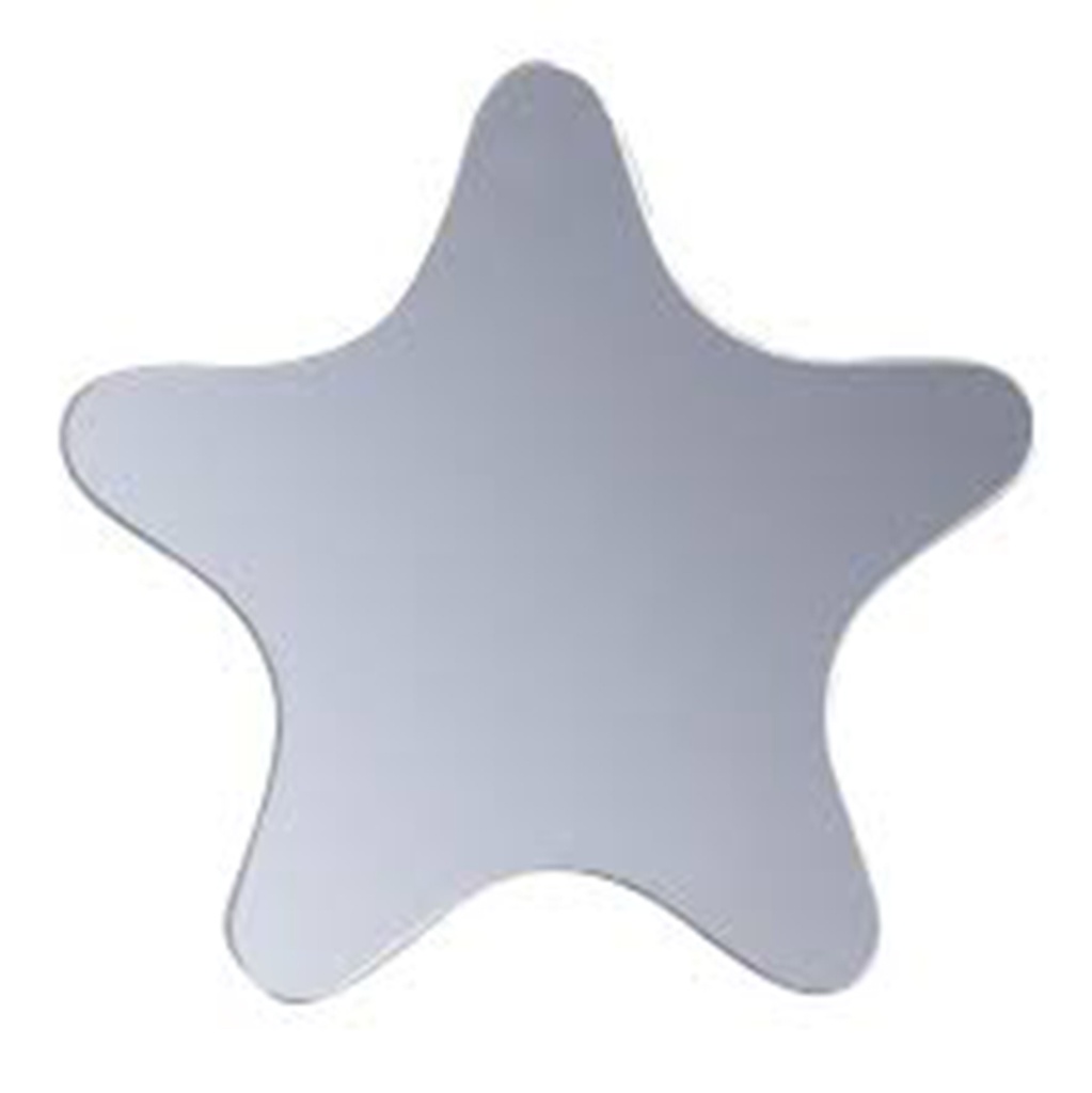PACK DE 4 MIROIRS ETOILE 19X19
