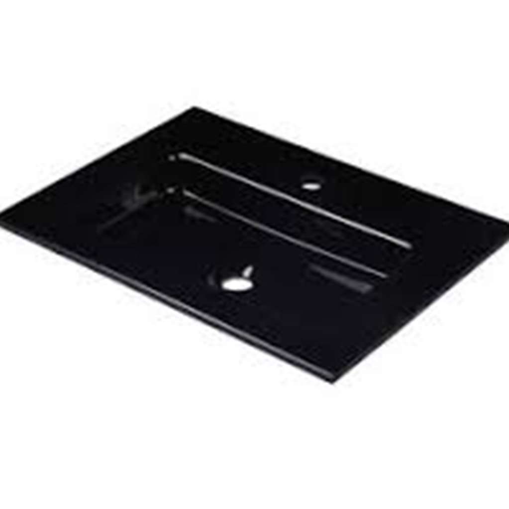 VASQUE GAUCHE NOIRE EN VERRE CREAMIX 91X10X45.5