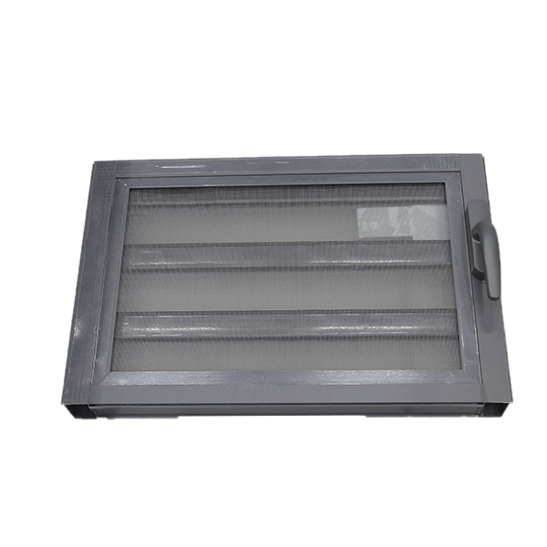 JALOUSIES ALUMINIUM EN VERRE IMPRIME, MOUSTIQUAIRE OFFERTE 600 X 400 NOIR