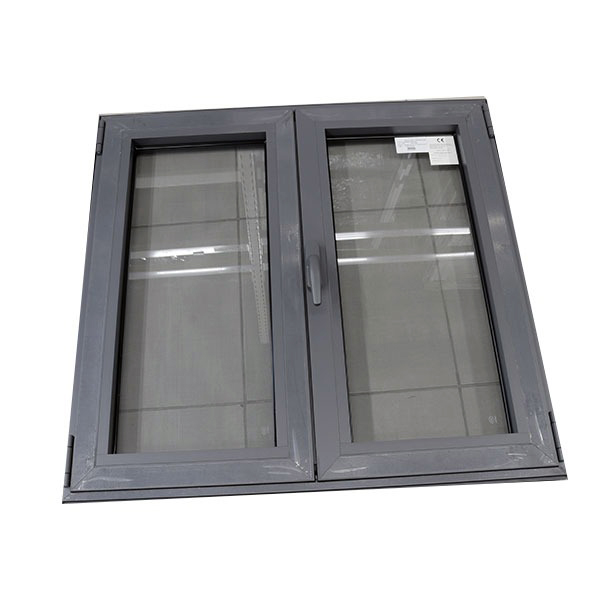 OUVRANT À LA FRANÇAISE ALUMINIUM SIMPLE VITRAGE, MOUSTIQUAIRE OFFERTE 800 X 820 NOIR