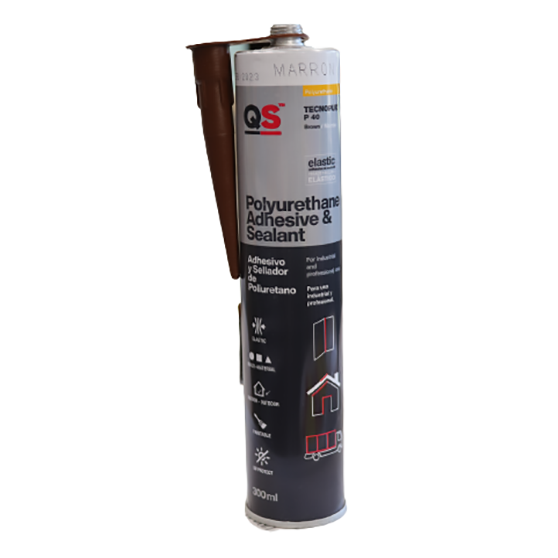 TECNOPUR P-40 MASTIC POLYURETHANE 300ML MARRON-QS