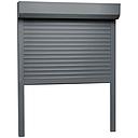 SET VOLET ROULANT MOTORISE 2130 X 2500 GRIS ANTHRACITE