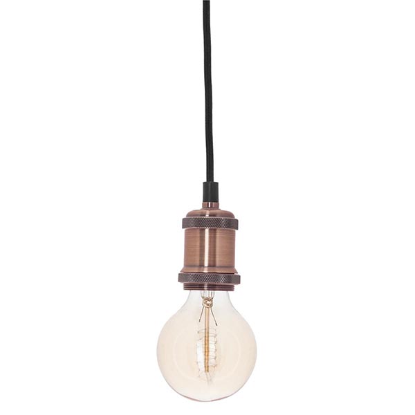 SUSPENSION METAL CUIVRE H7