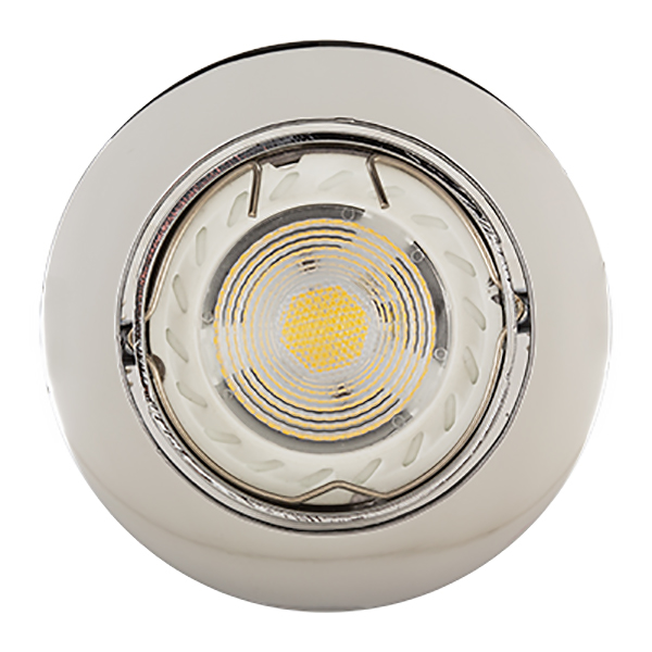 D/L MR16 MAX.50W 12V CNC ALUMINIUM WHITE Φ84*30/Φ60MM IP44 CE