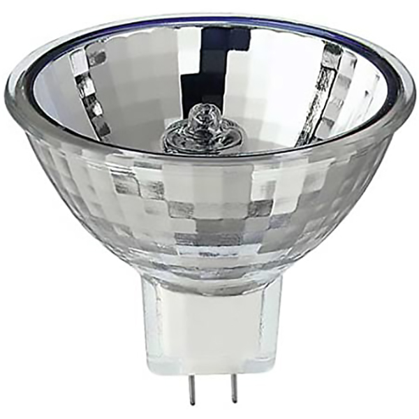 C/D MR16 MAX 50W 12V SQUARE CRYSTAL THICKNESS 5MM(CLEAR)/ ALU.(CHROME)