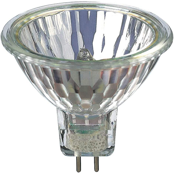 C/D MR16 MAX 50W 12V SQUARE CRYSTAL(CLEAR)/ALU.(CHROME) CLEAR + ALU