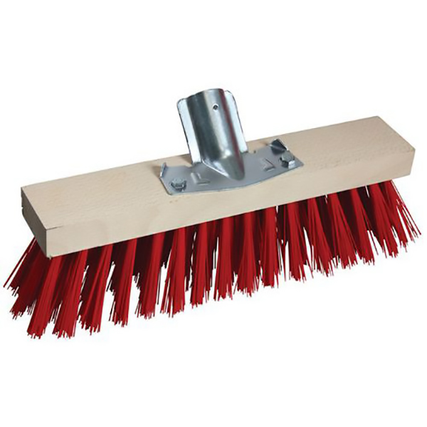 BALAI CANTONNIER MARRON SANS MANCHE 32x7,3x9CM
