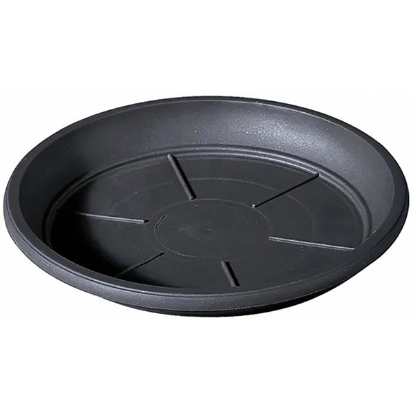 SOUCOUPE POUR POT DE FLEUR SOTTOVASO SIENA 44CM ANTHRACITE