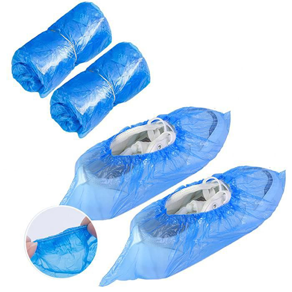 COUVRE CHAUSSURES BLEU - BOITE DE 100PCS