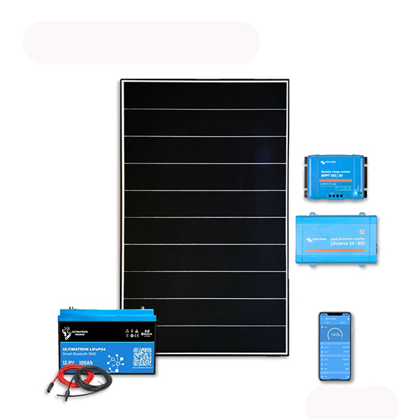 KIT SOLAIRE VICTRON PRECABLE 800W AVEC REGULATEUR MPPT