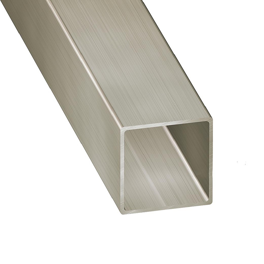 TUBE CARRE INOX 25X25X1 1M