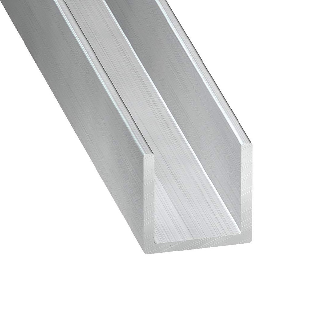 U ALU BRUT 20X25X20X1,5-1M