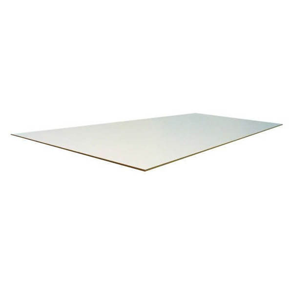 PANNEAU MDF BLANC PREDECOUPE 3MM 1200X600X3