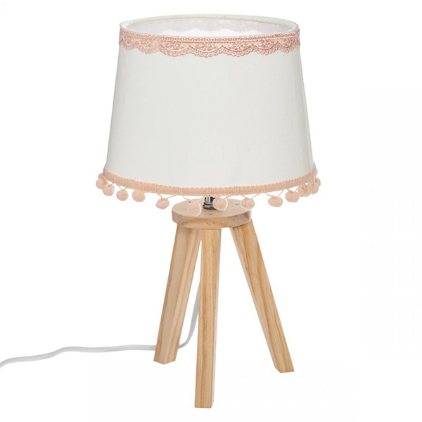 LAP TREPIED ROSE ET BLANC