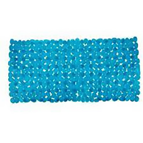 TAPIS ANTIDERAPANT POUR BAIGNOIRE PARADISE PETROLE 71X36 CM