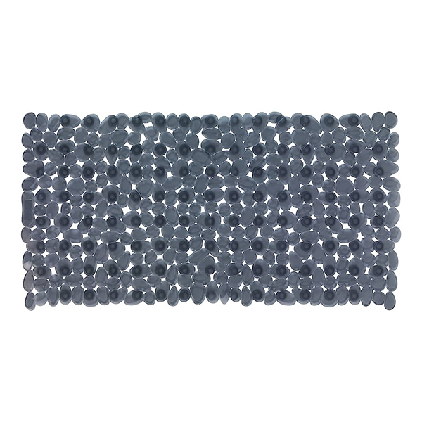 TAPIS ANTIDERAPANT POUR BAIGNOIRE PARADISE ANTHRACITE 71X36CM