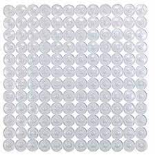 TAPIS DE DOUCHE BELEM TRANSPARENT 54X54CM