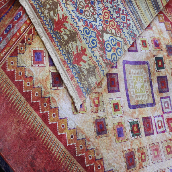 TAPIS 6M2 DOUBLE FACE SOIE/ANTI-ALLERGIQUE