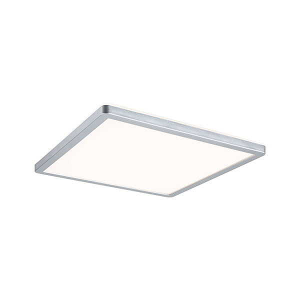PANNEAU ATRIA SHINE 16W3000K 293X293 CHROME MAT PLASTIQUE