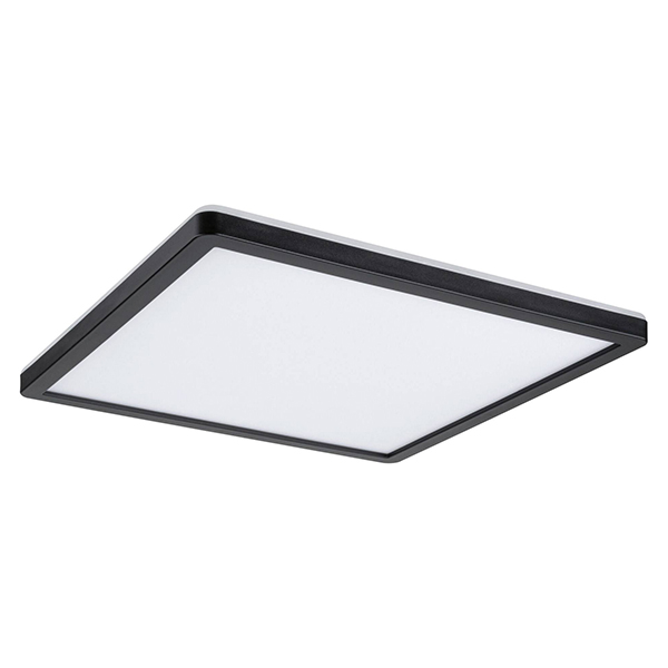 PANNEAU ATRIA SHINE 16W 4000K 293X293 NOIR PLASTIQUE