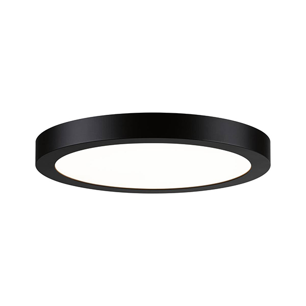 PANNEAU LED ABIA WD 22W 300 MM NOIR MAT