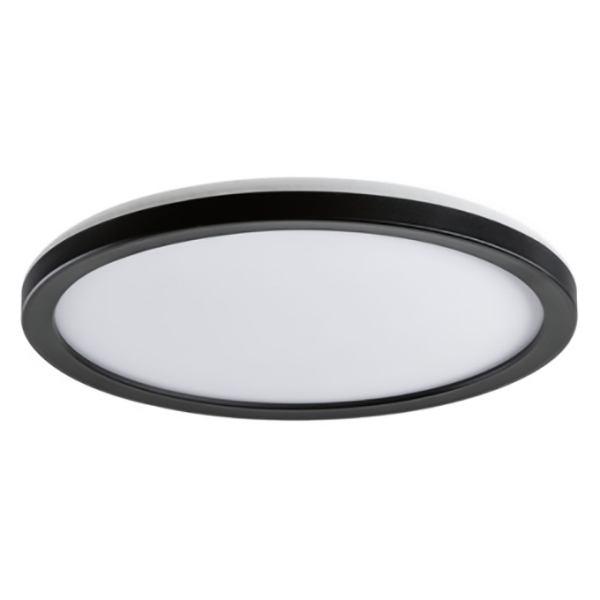 ENCASTRE EXTERIEUR 230V LAMINA ROND NOIR