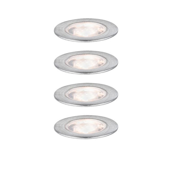 KIT ENCASTRE SOL EXTERIEUR LINK&amp;LIGHT 4X0,5W 12V IP67