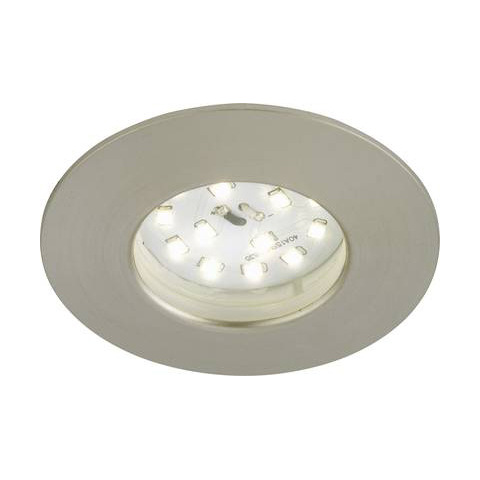 SPOT LED ENCASTRABLE NICKEL MAT 5W 400LM 3 000K