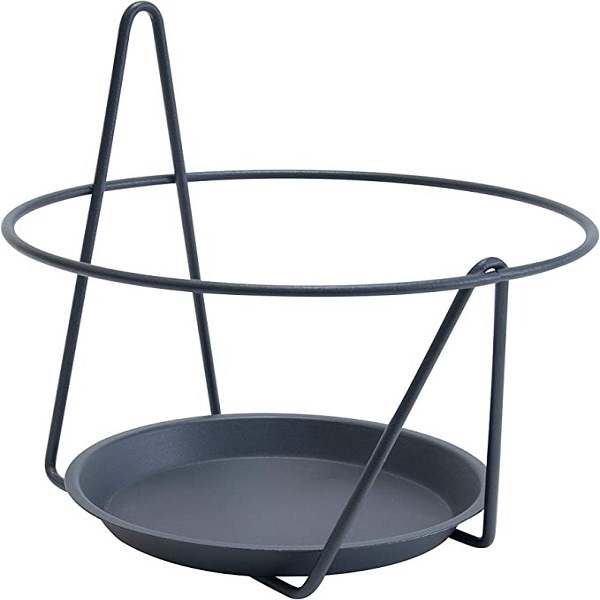 PORTE POT SOUCOUPE 20-22 CM ANTHRACITE