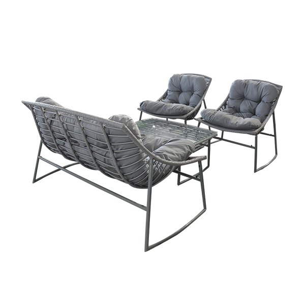 SALON (1 SOFA + 2 CHAISES + 1 TABLE)
