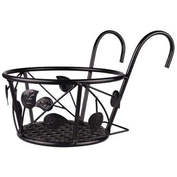 SUPPORT JARDINIERE FER ROND ET