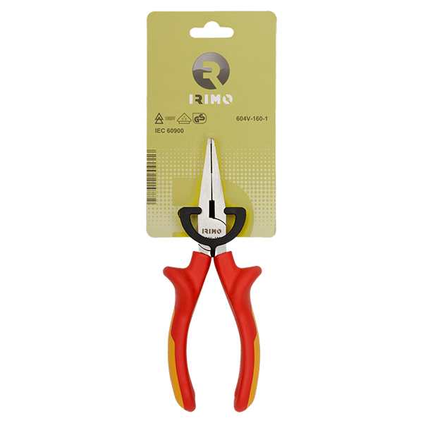 PINCE A BECS PLATS ISOLEE 160 MM