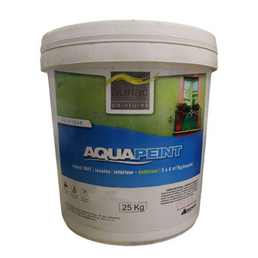 AQUAPEINT INTERIEUR BLANC 25KG