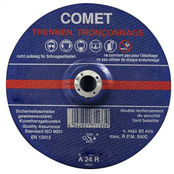 MEULE TRONCONNAGE PLATE INOX 230X2,0X22 MM