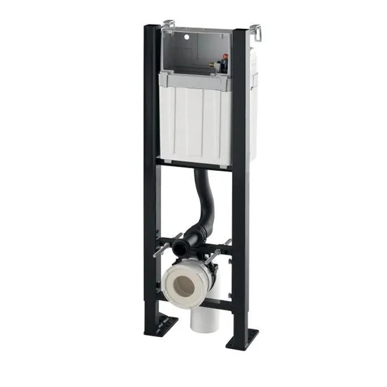 BATI UNIVERSEL SMART ROCK + PLAQUE SQUARE CHROMEE MATE