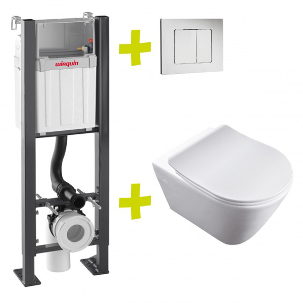PACK 2 COLIS BATI UNIV SMART ROCK + CUVETTE SS BRIDE TRENDY