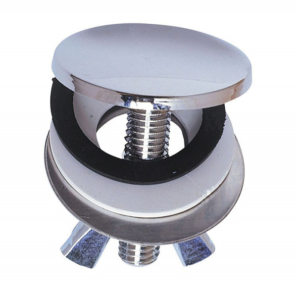 SP9251 CACHE-TROU DE LUXE EN LAITON CHROME