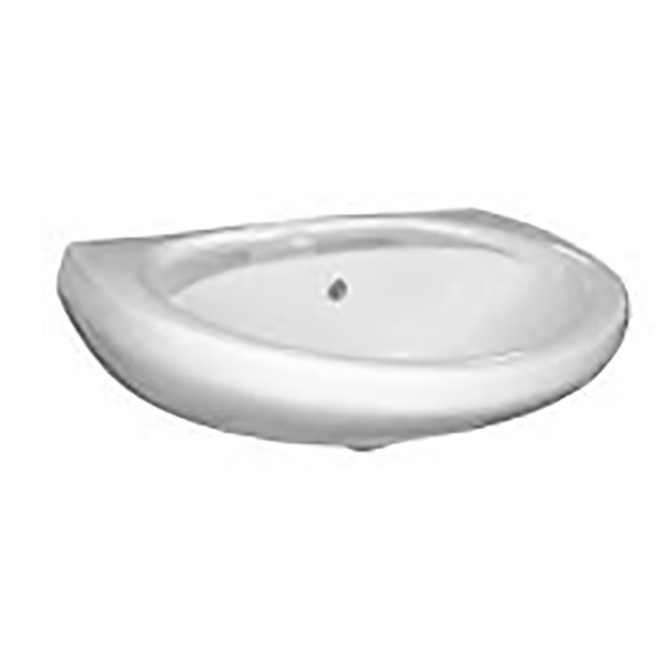 LAVABO BLANC SANS COLONNE
