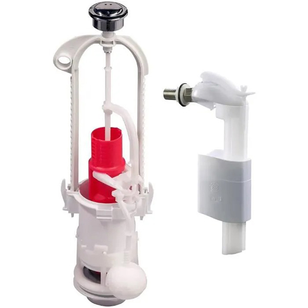 MECANISME 2 POUSSOIRS A ETRIER AVEC ROBINET SERVO VALVE