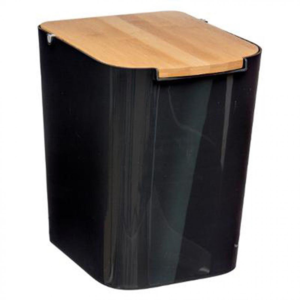 POUBELLE NATUREO PP 5L NOIR