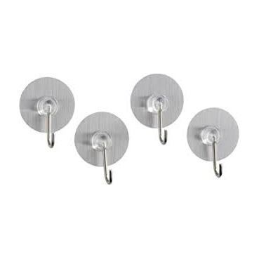 CROCHET NIQUEL STATIC-LOC OSIMO (LOT DE 4 PCS)