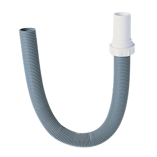 SP9300 RACCORD SOUPLE GRIS ENTREE 1 1/4 SORTIE D32MM