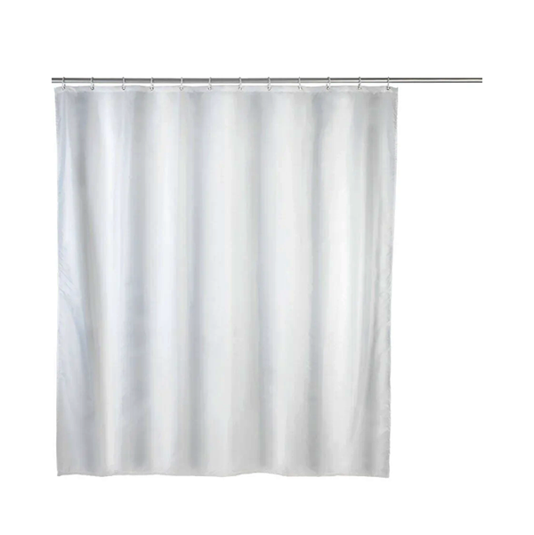 ALLSTAR RIDEAU DE DOUCHE ZEN PEVA 120X200CM BLANC