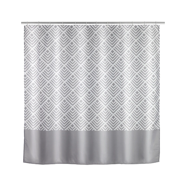 RIDEAU DE DOUCHE 180X200 ECHO POLYESTER